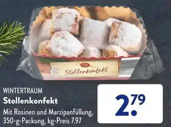 Aldi Süd Wintertraum Stollenkonfekt 350 g Packung Angebot