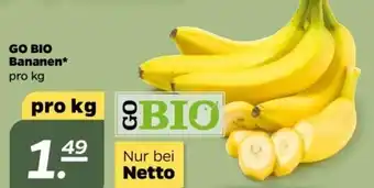 NETTO Go Bio Bananen Angebot