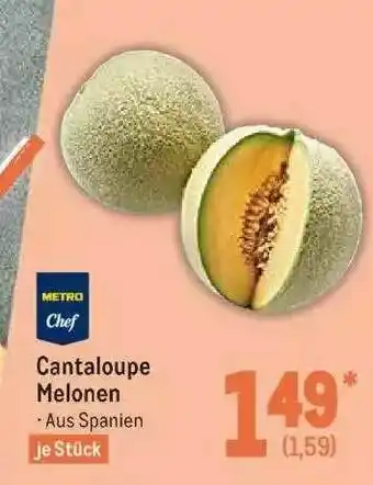 METRO Cantaloupe Melonen Angebot