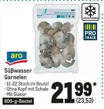 METRO Aro Süßwasser Garnelen Angebot