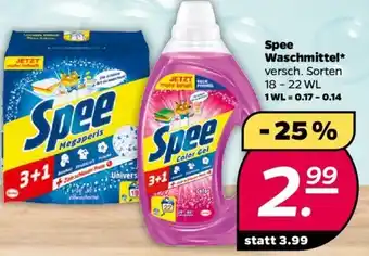 NETTO Spee Waschmittel 18-22 WL Angebot