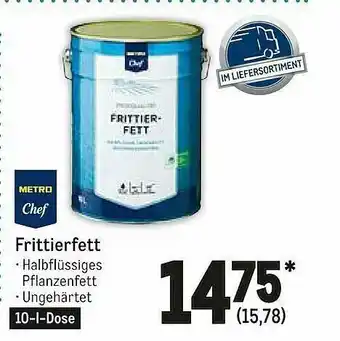 METRO Frittierfett Angebot