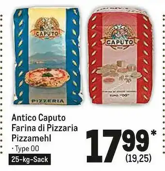 METRO Antico Caputo Farina Di Pizzaria Pizzamehl Angebot