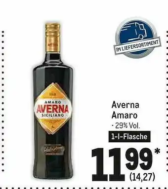 METRO Averna Amaro Angebot