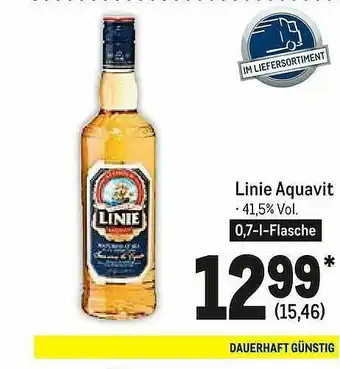 METRO Lini Aquavit Angebot