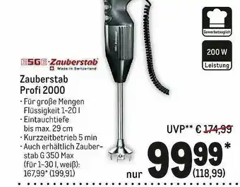 METRO Zauberstab Profi 2000 Angebot