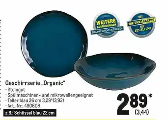 METRO Geschirrserie „organic” Angebot