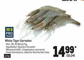 METRO Pro Trace White Tiger Garnelen Angebot