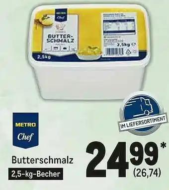 METRO Butterschmalz Angebot