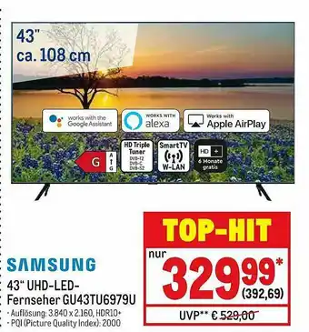 METRO Samsung 43 Angebot