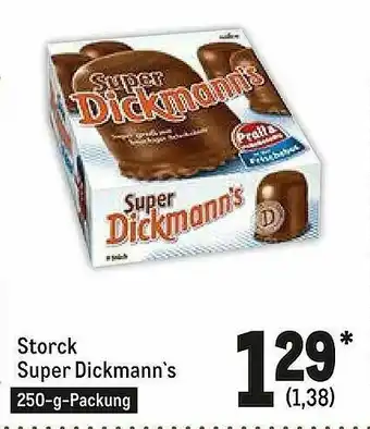 METRO Storck Super Dickmann's Angebot