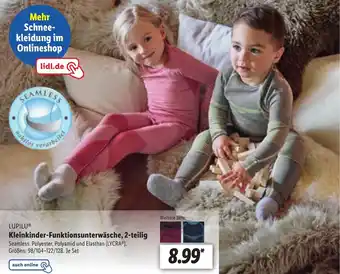 Lidl Lupilu Kleinkinder Funktionsunterwäsche, 2-teilig Angebot