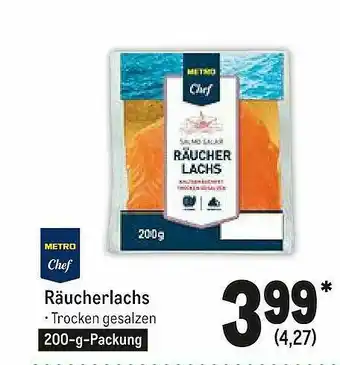 METRO Räucherlachs Metro Chef Angebot