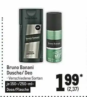 METRO Bruno Banani Dusche Oder Deo Angebot