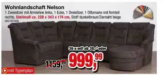 Möbelfundgrube Wohnlandschaft Nelson Angebot