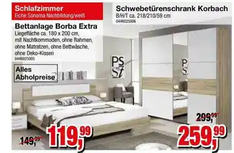 Möbelfundgrube Schlafzimmer Angebot