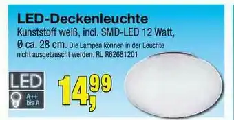 Möbelfundgrube Led-deckenleuchte Angebot