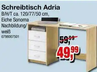 Möbelfundgrube Schreibtisch Adria Angebot