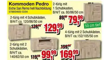 Möbelfundgrube Kommoden Pedro Angebot