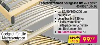 Möbel Boss Federholzrahmen Saragossa NV Angebot