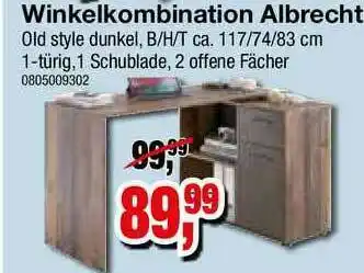 Möbelfundgrube Winkelkombination Albrecht Angebot