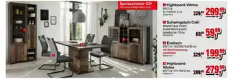 Möbelfundgrube Speisezimmer Clif Angebot