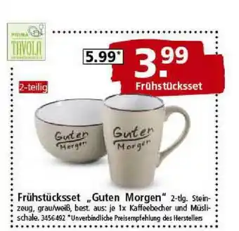 Segmüller Frühstücksset „guten Morgen” Angebot