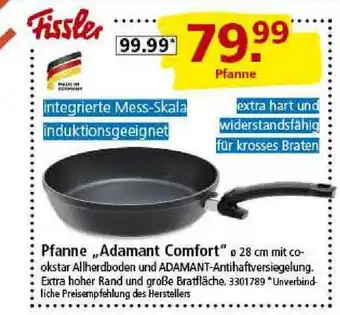 Segmüller Fissler Pfanne „adamant Comfort” Angebot