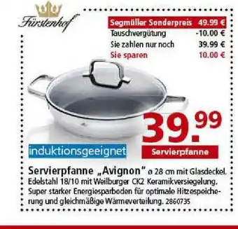 Segmüller Fürstenhof Servierpfanne „avignon” Angebot