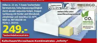 Segmüller Ergodream Kaltschaum Oder Viscoschaum-kombimatratze „infinity” Angebot