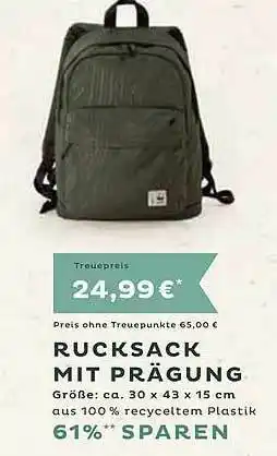 WEZ Rucksack Angebot