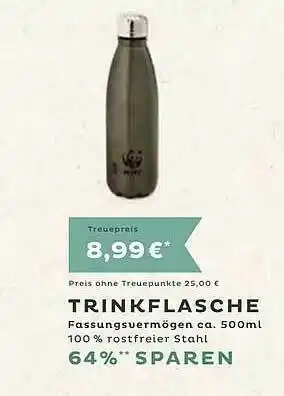 WEZ Trinkflasche Angebot