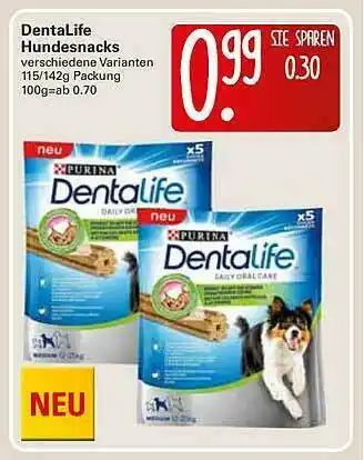 WEZ Dentalife Hundesnacks Angebot