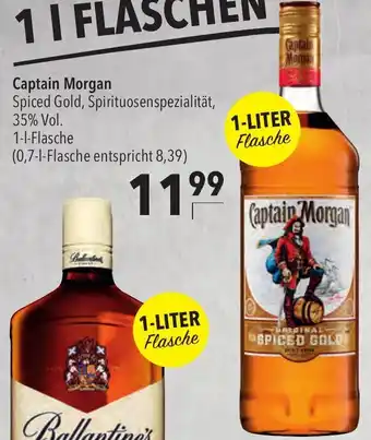 CITTI Markt Captain Morgan Original Spiced Gold 1L Angebot