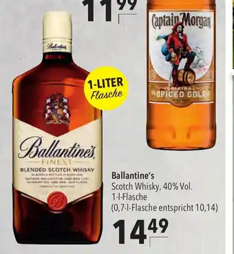 CITTI Markt Ballantines Finest Blended Scotch Whisky 1L Angebot