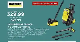 BBM Baumarkt Kärcher Hochdruckreiniger K 5 Compact Home Angebot