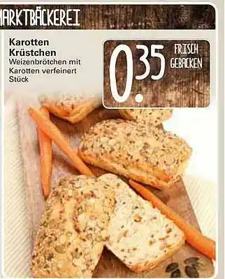 WEZ Karotten Krüstchen Angebot