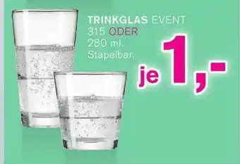 KODi Trinkglas Event Angebot