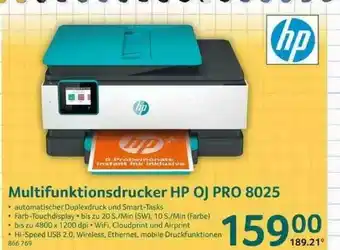 Selgros Hp Multifunktionsdrucker Oj Pro 8025 Angebot