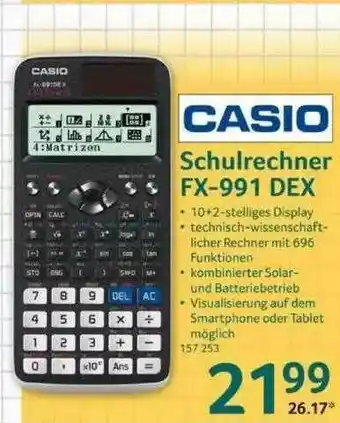 Selgros Casio Schulrechner Fx-991 Dex Angebot