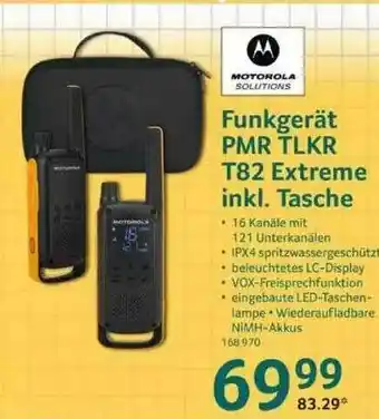 Selgros Funkgerät PMR TLKR T82 Extreme Inkl. Tasche Angebot