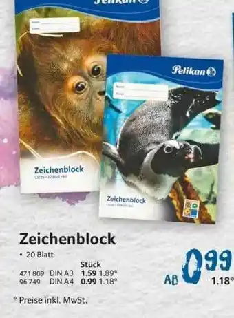 Selgros Zeichenblock Angebot