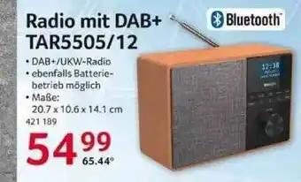 Selgros Radio Mit Dab+ Tar5505.12 Angebot