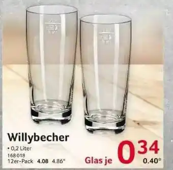 Selgros Willybecher Angebot