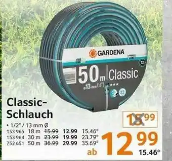 Selgros Gardena Classic-schlauch Angebot