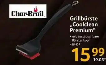 Selgros Char-broil Grillbürste „coolclean Premium” Angebot