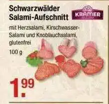 V Markt Kramer Schwarzwälder Salami-aufschnitt Angebot