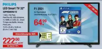 V Markt Philips Led Smart Tv 32 Angebot