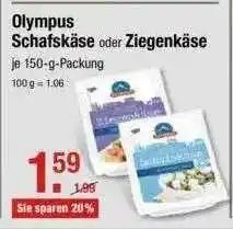 V Markt Olympus Schafskäse Oder Ziegenkäse Angebot