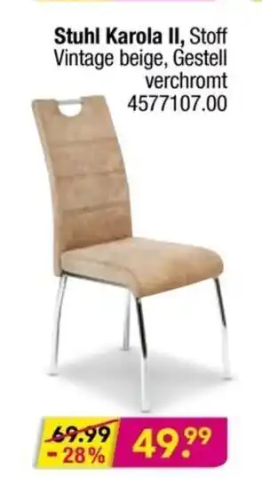 Möbel Boss Stuhl Karola II Angebot